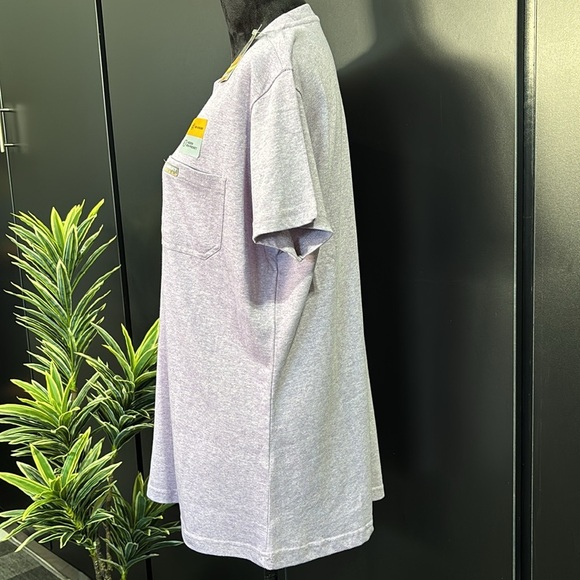 Ariat Rebar Workwear Cotton Strong pre-shrunk, pen pocket,logo,short sleeve tee - Picture 3 of 10